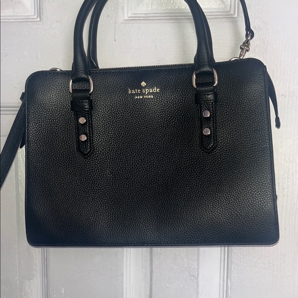 Kate Spade Black Pebble Leather Bag